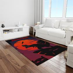 jurassic park movie rectangle area rug for living room home room decor gift for friends and family light room jrp24