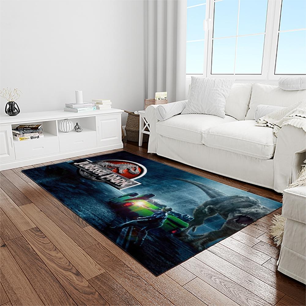 Jurassic Park Movie Rectangle Area Rug For Living Room Home Room Decor Gift For Friends And Family JRP29 1 jurassic park movie rectangle area rug for living room home room decor gift for friends and family light room jrp29