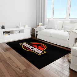 jurassic park movie rectangle area rug for living room home room decor gift for friends and family light room jrp36