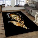 keith richards musician song writer rectangle area rug carpet for living room home room decor gift for friends dark room ktr12