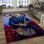 keith richards musician song writer rectangle area rug carpet for living room home room decor gift for friends dark room ktr22