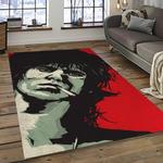 keith richards musician song writer rectangle area rug carpet for living room home room decor gift for friends dark room ktr6