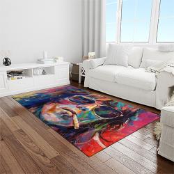 keith richards musician song writer rectangle area rug carpet for living room home room decor gift for friends light room ktr11