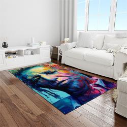 keith richards musician song writer rectangle area rug carpet for living room home room decor gift for friends light room ktr19