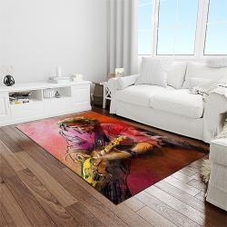 keith richards musician song writer rectangle area rug carpet for living room home room decor gift for friends light room ktr21