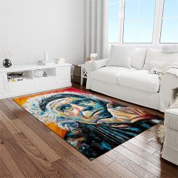 keith richards musician song writer rectangle area rug carpet for living room home room decor gift for friends light room ktr9
