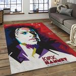 kirk hammett guitarist rectangle area rug for living room home room decor gift for friends and family dark room khm12
