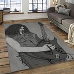 kirk hammett guitarist rectangle area rug for living room home room decor gift for friends and family dark room khm15