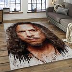 kirk hammett guitarist rectangle area rug for living room home room decor gift for friends and family dark room khm22