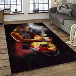 kirk hammett guitarist rectangle area rug for living room home room decor gift for friends and family dark room khm23