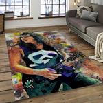 kirk hammett guitarist rectangle area rug for living room home room decor gift for friends and family dark room khm3