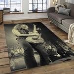 kirk hammett guitarist rectangle area rug for living room home room decor gift for friends and family dark room khm6