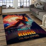 kong x godzilla movies carpet rectangle area rug for living room home room decor gift for friends dark room