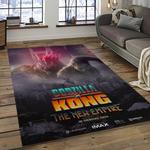 kong x godzilla movies carpet rectangle area rug for living room home room decor gift for friends dark room