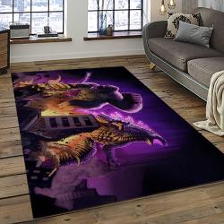 Kong X Godzilla Movies Carpet Rectangle Area Rug For Living Room Home Room Decor Gift For Friends KXG3