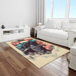 kong x godzilla movies carpet rectangle area rug for living room home room decor gift for friends light room