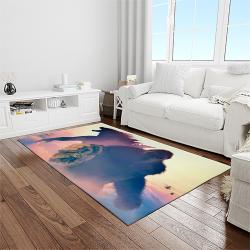 kong x godzilla movies carpet rectangle area rug for living room home room decor gift for friends light room