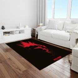 kong x godzilla movies carpet rectangle area rug for living room home room decor gift for friends light room