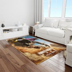kong x godzilla movies carpet rectangle area rug for living room home room decor gift for friends light room