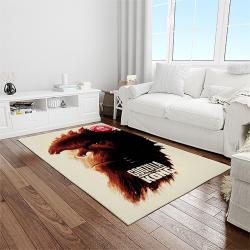 kong x godzilla movies carpet rectangle area rug for living room home room decor gift for friends light room