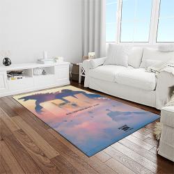 kong x godzilla movies carpet rectangle area rug for living room home room decor gift for friends light room