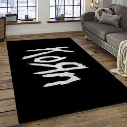 KoRn Band Rectangle Area Rug Carpet For Living Room Home Room Decor Gift For Friends KRN23