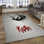 korn band rectangle area rug carpet for living room home room decor gift for friends dark room krn27