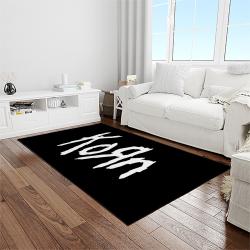 korn band rectangle area rug carpet for living room home room decor gift for friends light room krn23