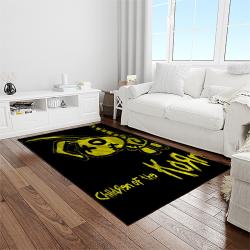 korn band rectangle area rug carpet for living room home room decor gift for friends light room krn28