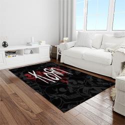 korn band rectangle area rug carpet for living room home room decor gift for friends light room krn42