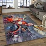 lars ulrich drummer rectangle area rug for living room home room decor gift for friends and family dark room lui10