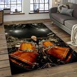 lars ulrich drummer rectangle area rug for living room home room decor gift for friends and family dark room lui3
