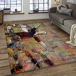 lars ulrich drummer rectangle area rug for living room home room decor gift for friends and family dark room lui9