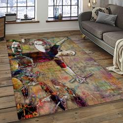 Lars Ulrich Drummer Rectangle Area Rug For Living Room Home Room Decor Gift For Friends And Family LUI9