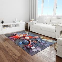 lars ulrich drummer rectangle area rug for living room home room decor gift for friends and family light room lui10