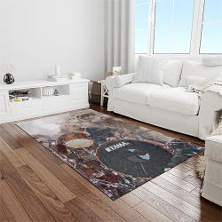 lars ulrich drummer rectangle area rug for living room home room decor gift for friends and family light room lui11