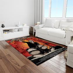 lars ulrich drummer rectangle area rug for living room home room decor gift for friends and family light room lui12