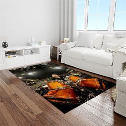 lars ulrich drummer rectangle area rug for living room home room decor gift for friends and family light room lui3