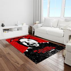 lars ulrich drummer rectangle area rug for living room home room decor gift for friends and family light room lui8