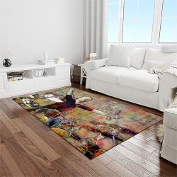 lars ulrich drummer rectangle area rug for living room home room decor gift for friends and family light room lui9