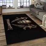 megadeth band rectangle area rug carpet for living room home room decor gift for friends dark room mgd15