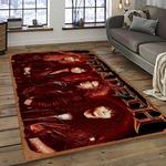 megadeth band rectangle area rug carpet for living room home room decor gift for friends dark room mgd19