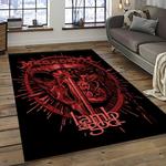 megadeth band rectangle area rug carpet for living room home room decor gift for friends dark room mgd21