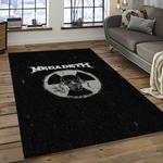 megadeth band rectangle area rug carpet for living room home room decor gift for friends dark room mgd27
