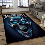 megadeth band rectangle area rug carpet for living room home room decor gift for friends dark room mgd38