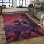 megadeth band rectangle area rug carpet for living room home room decor gift for friends dark room mgd63