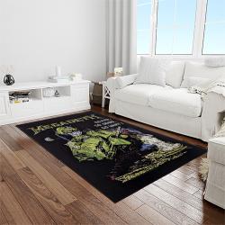 megadeth band rectangle area rug carpet for living room home room decor gift for friends light room mgd1