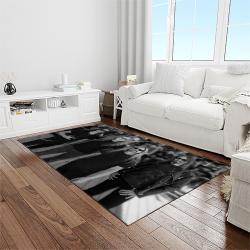 megadeth band rectangle area rug carpet for living room home room decor gift for friends light room mgd3