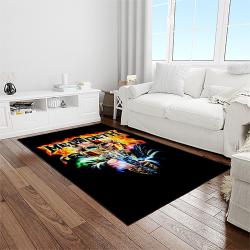 megadeth band rectangle area rug carpet for living room home room decor gift for friends light room mgd33