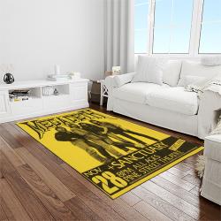 megadeth band rectangle area rug carpet for living room home room decor gift for friends light room mgd44
